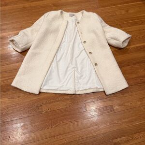 White Loft coat